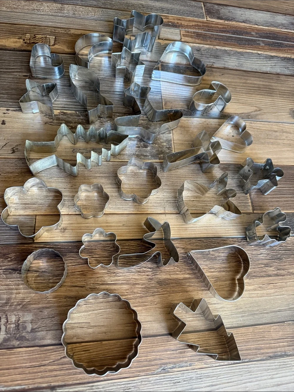 Assorted Metal Cookie Cutter Set - Mixed Shapes